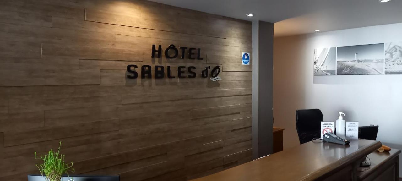 Hotel Sables D'O Et Son Restaurant Le 16 Bis Les Sables-dʼOlonne Dış mekan fotoğraf