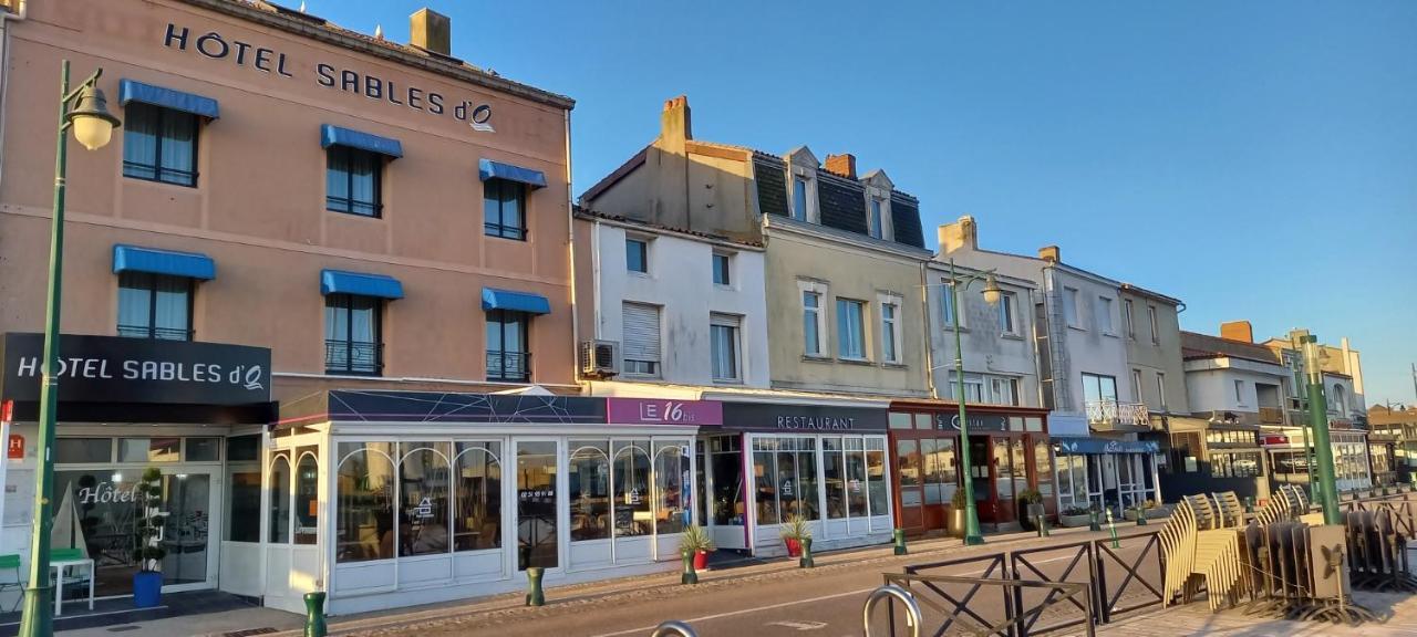Hotel Sables D'O Et Son Restaurant Le 16 Bis Les Sables-dʼOlonne Dış mekan fotoğraf